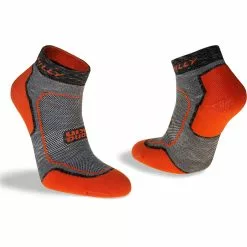 Calcetines De Running Hilly Lite Comfort -Bicicletas comprar Hi 002957 Lite Comfort Quater HI 00096 Fluo Orange Charcoal Main Shot 5531
