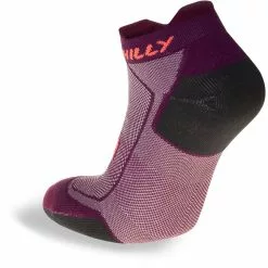 Calcetines Tobilleros Hilly Pace -Bicicletas comprar Hi 004102 Pace Socklet HI 00090 Grape Juice Charcoal Main Shot Right 5473