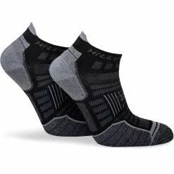 Calcetines De Caña Baja Hilly Twin Skin -Bicicletas comprar Hi 006033 Twin Skin Sock Hi 00067 Black Grey Marl Duo Side 9743