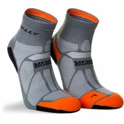 Calcetines Hilly Marathon Fresh (tobilleros) -Bicicletas comprar Hi 006034 Marathon Fresh Anklet Min Hi 00073 Granite Orange Duo Angle 4782
