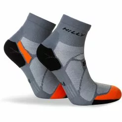 Calcetines Hilly Marathon Fresh (tobilleros) -Bicicletas comprar Hi 006034 Marathon Fresh Anklet Min Hi 00073 Granite Orange Duo Side 4790
