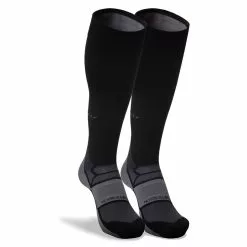 Calcetines De Compresión Hilly Pulse -Bicicletas comprar Hi 006043 Pulse Sock Min H021 Black Grey Duo Angle 0004
