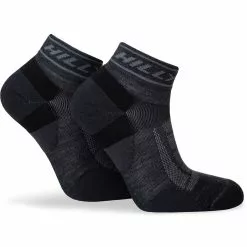 Calcetines Hilly Trail (acolchado De Nivel Intermedio) -Bicicletas comprar Hi 006194 Trail Quarter Med Hi 00076 Charcoal Black Duo Side 9670