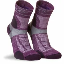 Calcetines Tobilleros Hilly Trail (acolchado Medio) -Bicicletas comprar Hi 006195 Trail Anklet HI 00105 Blackberry Grey Front Side 5647