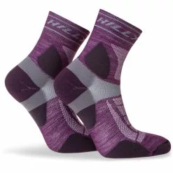 Calcetines Tobilleros Hilly Trail (acolchado Medio) -Bicicletas comprar Hi 006195 Trail Anklet HI 00105 Blackberry Grey Side Both 5649