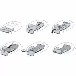 Hiplok Ride Shield Car Boot Protector -Bicicletas comprar Hiplok Ride Shield Car Boot Protector Trailer Spares All Black RS1AB 1