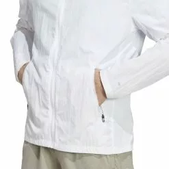 Adidas Marathon Run Jacket 22 Adidas Marathon Run Jacket -Bicicletas comprar IB8265 8 APPAREL On20Model Detail20View201 white