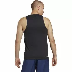Adidas TR-ES FR Sleeveless Tee -Bicicletas comprar IC6945 5 APPAREL On Model Back View white
