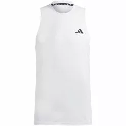 Adidas TR-ES FR Sleeveless Tee -Bicicletas comprar IC6947 1 APPAREL Photography Front View white