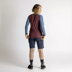 IXS Womens Flow XTG LS Jersey -Bicicletas comprar IXS Womens Flow XTG LS Jersey Jerseys Raisin Marine 2023 473 510 3670 047 34 3