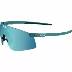 KOO Nova Aqua Matt Sunglasses (Turquoise Mirror Lens)