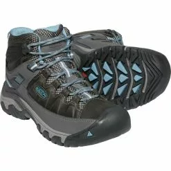 Botines Impermeables Keen TARGHEE III Para Mujer -Bicicletas comprar Keen Women s TARGHEE III MID Waterproof Boots Boots Magnet Atlantic Blue SS22 1023040UK 4 2