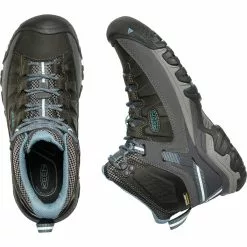 Botines Impermeables Keen TARGHEE III Para Mujer -Bicicletas comprar Keen Women s TARGHEE III MID Waterproof Boots Boots Magnet Atlantic Blue SS22 1023040UK 4 3