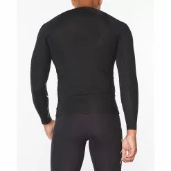Camiseta De Compresión De Manga Larga 2XU Core Compression -Bicicletas comprar MA6398a BLK SIL 13