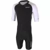 Traje De Triatlón Zone3 Lava Long Distance Aero Suit -Bicicletas comprar Mens20Lava20SS20Trisuit20 20Black White20 20Front