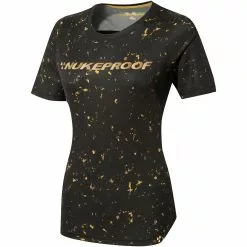 Nukeproof Blackline Womens Short Sleeve Jersey (Gold Spec)