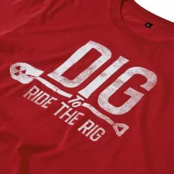 Nukeproof Dig To Ride Tee -Bicicletas comprar Nukeproof Dig to Ride Tee T Shirts Dark Red AW22 NPA0111DARK REDS 2