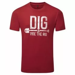 Nukeproof Dig To Ride Tee -Bicicletas comprar Nukeproof Dig to Ride Tee T Shirts Dark Red AW22 NPA0111DARK REDS