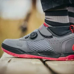 O'Neal Session SPD MTB Shoe -Bicicletas comprar O Neal Session SPD MTB Shoe Cycling Shoes Grey Red 2023 ONSO225139 1