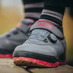 O'Neal Session SPD MTB Shoe -Bicicletas comprar O Neal Session SPD MTB Shoe Cycling Shoes Grey Red 2023 ONSO225139 4