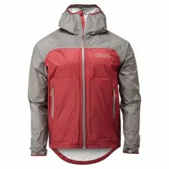 Chaqueta OMM Halo Plus -Bicicletas comprar OC161 Halo Jacket Dark Red Grey Front
