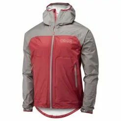 Chaqueta OMM Halo Plus -Bicicletas comprar OC161 Halo Jacket Dark Red Grey Front Angle