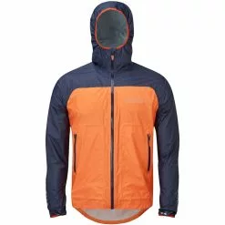 Chaqueta OMM Halo Plus -Bicicletas comprar OC161 Halo Jacket NavyOrange Front Hood up