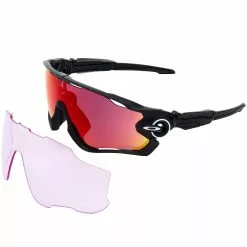 Gafas De Sol Oakley Jawbreaker PRIZM (doble Lente, Negro Mate) -Bicicletas comprar Oakley Jawbreaker Matte Black PRIZM Dual Lens Sunglasses Sunglasses Black Exclusive 2021 8