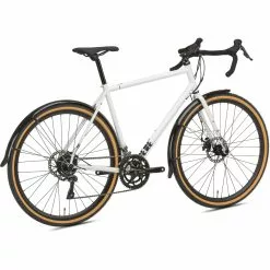 Bicicleta De Carretera Octane One Kode ADV Commuter (2021) -Bicicletas comprar Octane One Kode ADV Commuter Road Bike 2022 Adventure Bikes White Black 2021 O1B 032 UK 1