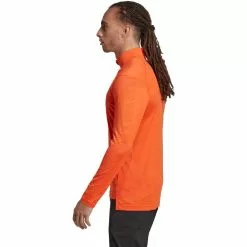 Camiseta De Manga Larga Adidas Terrex (con Cremallera, Multicolor) -Bicicletas comprar Orange204