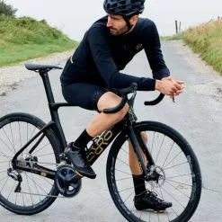 Orro Gold Shield Cycling Jacket -Bicicletas comprar Orro Gold Shield Cycling Jacket Jackets Black Gold SS20 ORROCLGSHIELDJXL 0