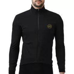 Orro Gold Shield Cycling Jacket -Bicicletas comprar Orro Gold Shield Cycling Jacket Jackets Black Gold SS20 ORROCLGSHIELDJXL 1