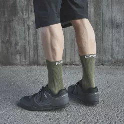 POC Lithe MTB Sock Mid -Bicicletas comprar POC Lithe MTB Sock Mid Socks Epidote Green 2022 PC651451460SML1 2
