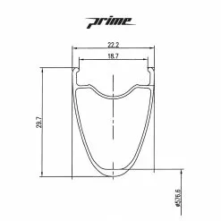 Prime Baroudeur Disc - Tubeless Bundle -Bicicletas comprar Prime Baroudeur Road Disc Wheelset Wheel Sets Black PBRDW700B 46