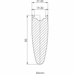 Rueda Delantera Prime BlackEdition 85 Carbon -Bicicletas comprar Prime BlackEdition 85 Carbon Front Wheel Front Wheels Black NotSet PBE85PBCCBF 5