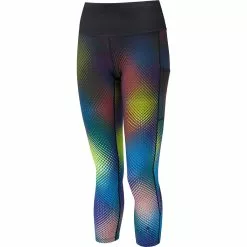 Mallas Piratas De Running Ronhill Life Para Mujer -Bicicletas comprar RH 006147 Wmns Life Crop Tight Rh 00886 Blush Discotec Fade Front