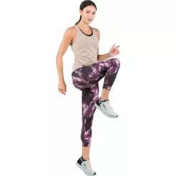 Mallas Piratas De Running Ronhill Life Para Mujer -Bicicletas comprar RH 006147 Womens Life Crop Tight RH 01009 Nightshade Mountain 5716