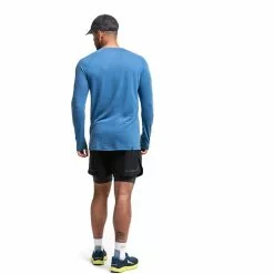 Ronhill Life Tencel L/S Tee 9 Ronhill Life Tencel L/S Tee -Bicicletas comprar RH 006443 Mens Tencel Teel RH 00874 Admiral Marl Limestone Back 5897