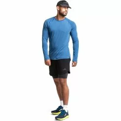 Ronhill Life Tencel L/S Tee 8 Ronhill Life Tencel L/S Tee -Bicicletas comprar RH 006443 Mens Tencel Teel RH 00874 Admiral Marl Limestone Front 5887