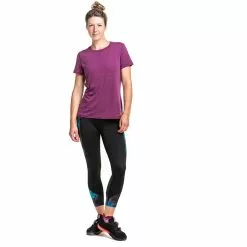 Ronhill Women’s Life Satori Crop Tights -Bicicletas comprar RH 006487 Womens Satory Tight RH 0905 Grape Shadow Front 7527