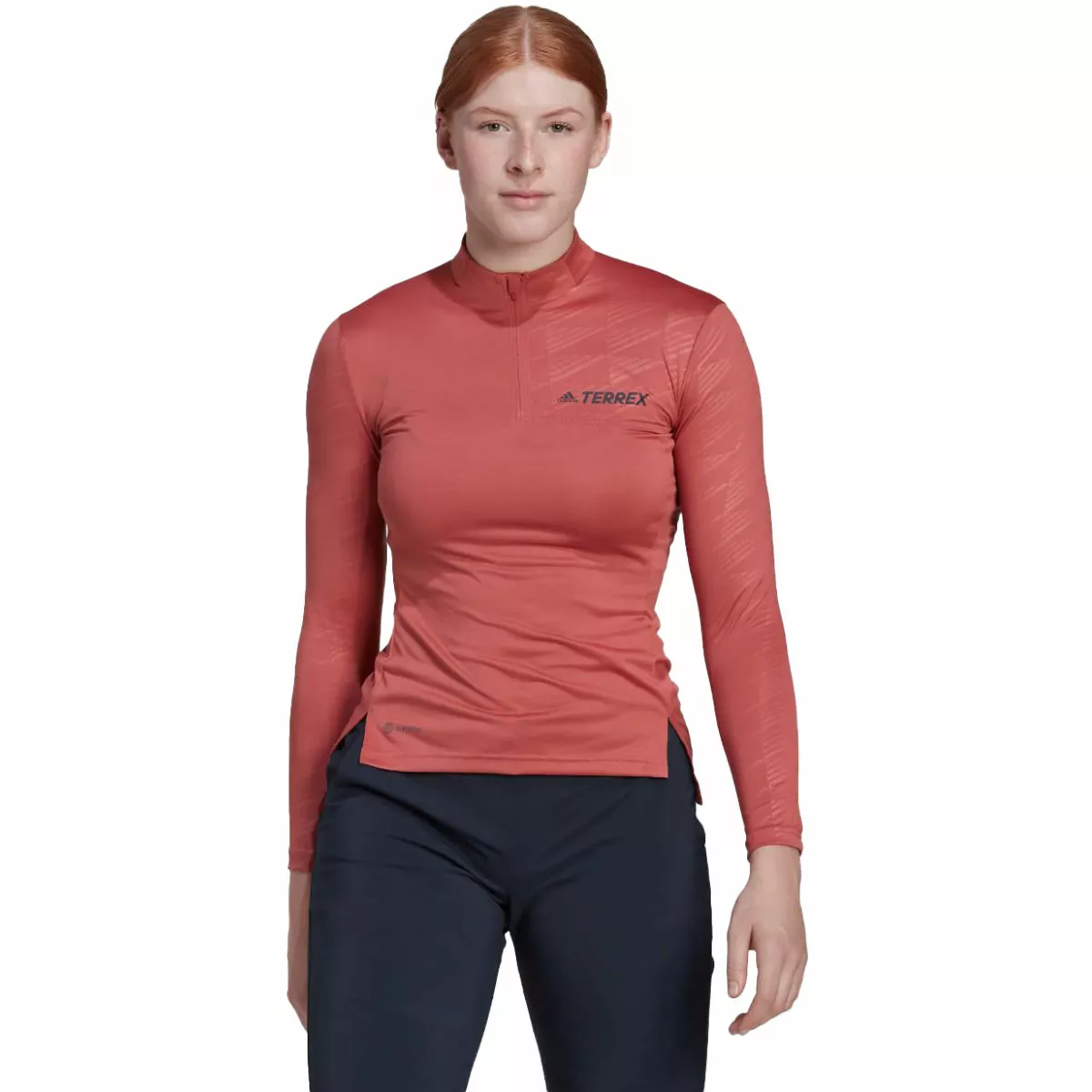 Camiseta Adidas Terrex Multi Para Mujer (con Cremallera Pequeña) 4 Camiseta Adidas Terrex Multi Para Mujer (con Cremallera Pequeña) - Imagen 2