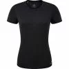 Camiseta De Running De Manga Corta Ronhill Life Tencel Para Mujer 1 Camiseta De Running De Manga Corta Ronhill Life Tencel Para Mujer -Bicicletas comprar Rh 005336 Wmns Life Tencel SS Tee Rh 00638 Black MarlBWhite Front