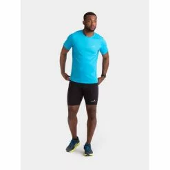 Camiseta De Manga Corta Ronhill Core -Bicicletas comprar Ronhill Core Short Sleeve Tee Short Sleeve Running Tops Cyan Acid Lime SS22 RH005791 RH00831 S 1