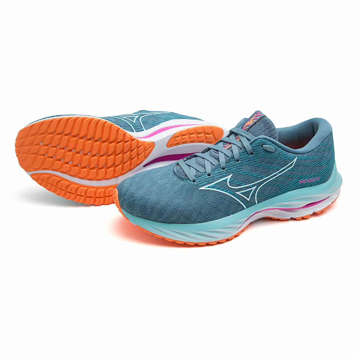 Mizuno Women's Wave Rider 26 Running Shoes 8 Mizuno Women's Wave Rider 26 Running Shoes - Imagen 6