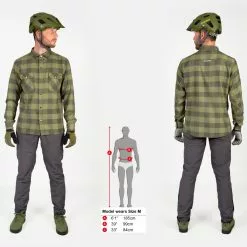 Camisa De Franela Endura Hummvee -Bicicletas comprar Sizing E322520Hummvee20Flannel20Shirt M