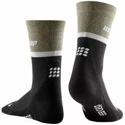 Calcetines CEP Run Compression (caña Media) -Bicicletas comprar The Run Socks Mid Cut olive black WP2CRR WP3CRR back 2