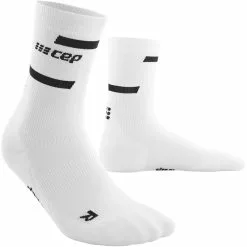 Calcetines CEP Run Compression (caña Media) -Bicicletas comprar The Run Socks Mid Cut white WP2C0R WP3C0R front 2
