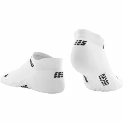 Calcetines Mocasines CEP Run Compression Para Mujer -Bicicletas comprar The Run Socks No Show white WP260R WP360R back 2 1