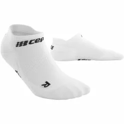 Calcetines Mocasines CEP Run Compression Para Mujer -Bicicletas comprar The Run Socks No Show white WP260R WP360R front 2 1