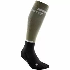 Calcetines CEP Run Compression (caña Alta) -Bicicletas comprar The Run Socks Tall olive black WP20RR WP30RR front 1